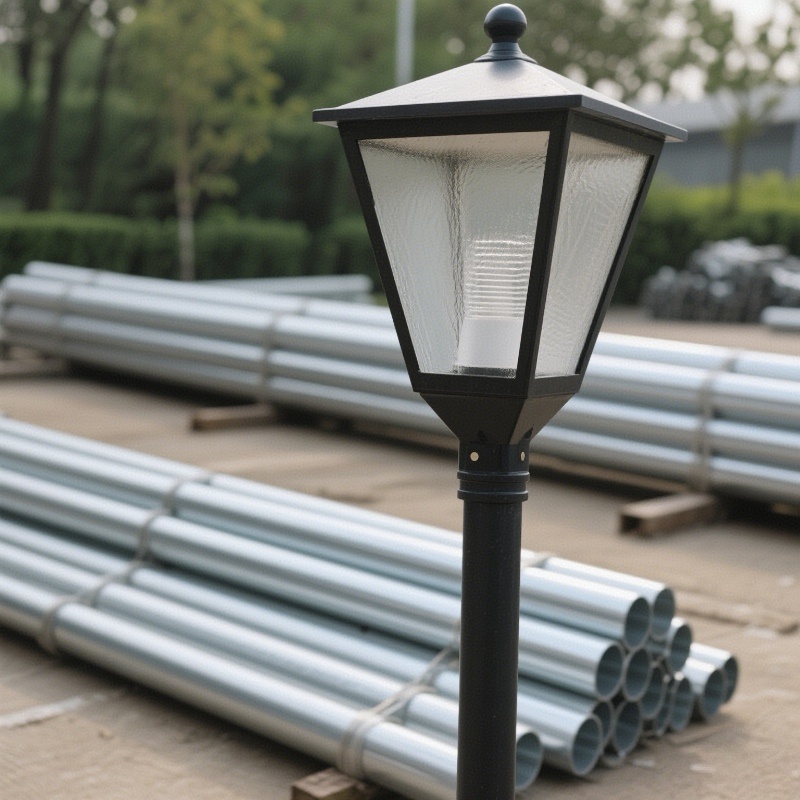 Quels sont les matériaux métalliques couramment utilisés dans la fabrication de lampadaire?
