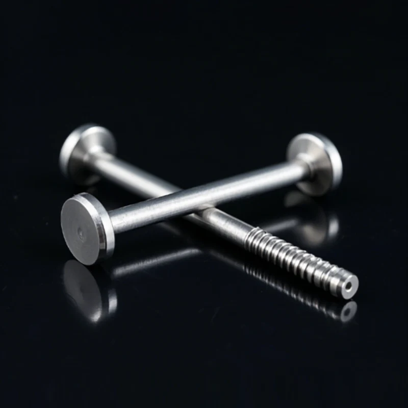 Castings de passivation électrolytique en acier inoxydable de vis d'os implantables